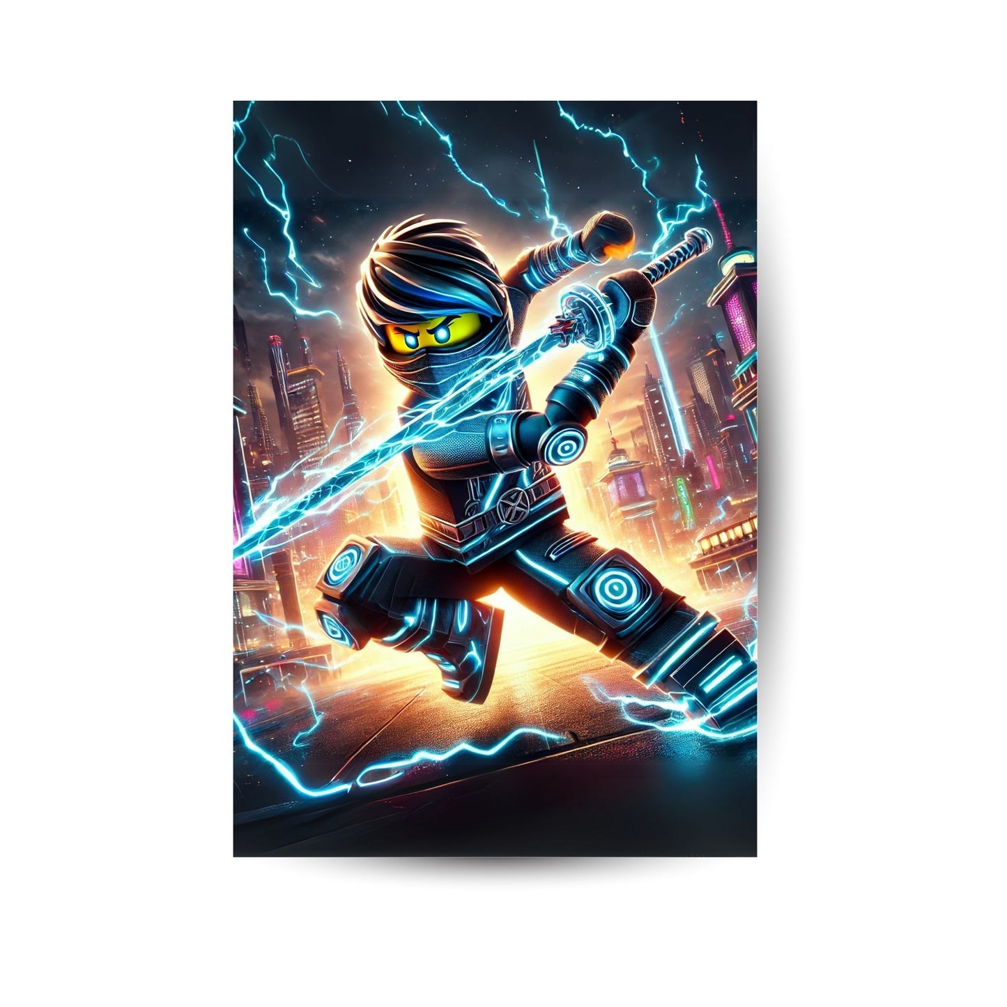 Cyber-Ninja Blitzschlag