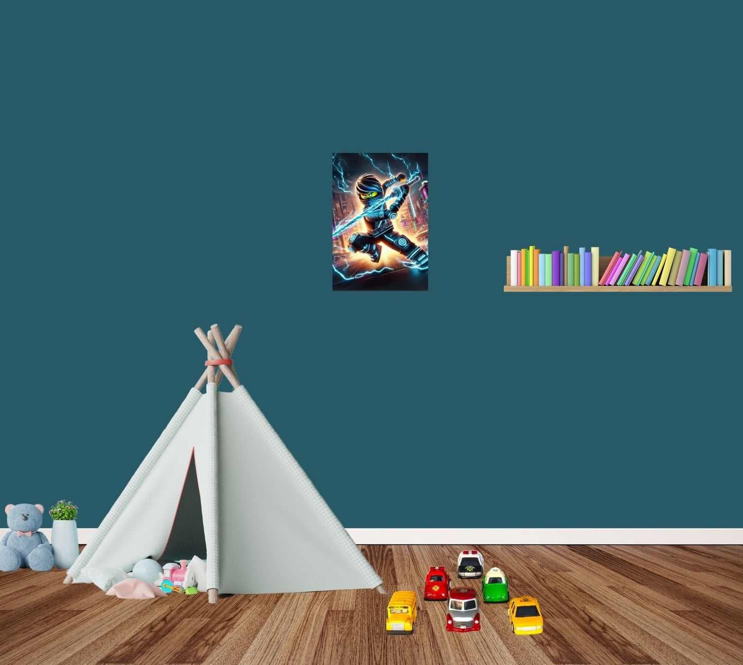 Cyber-Ninja Blitzschlag