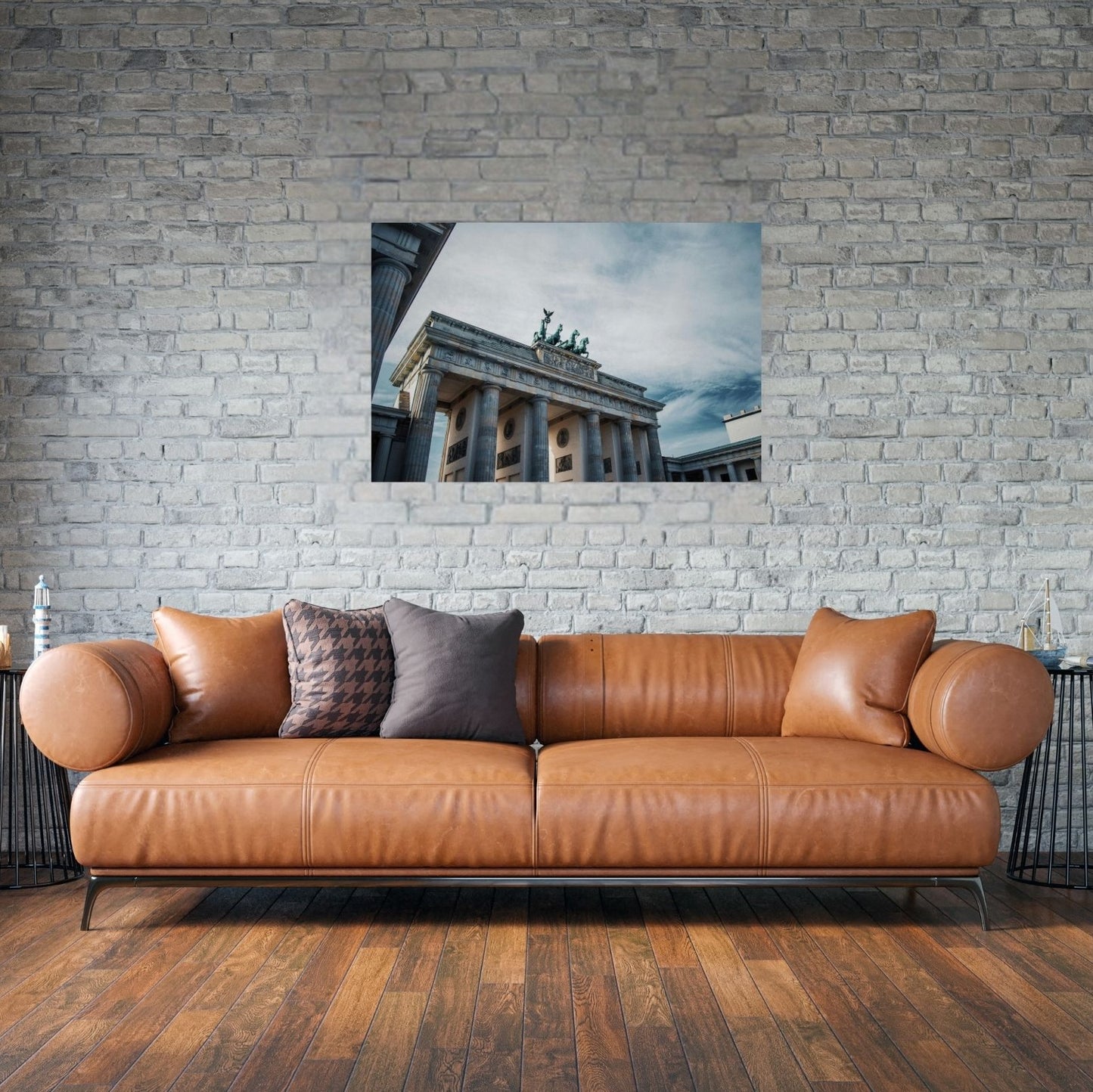 Historisches Highlight für deine Wand – das Brandenburger Tor als Premium-Metallbild