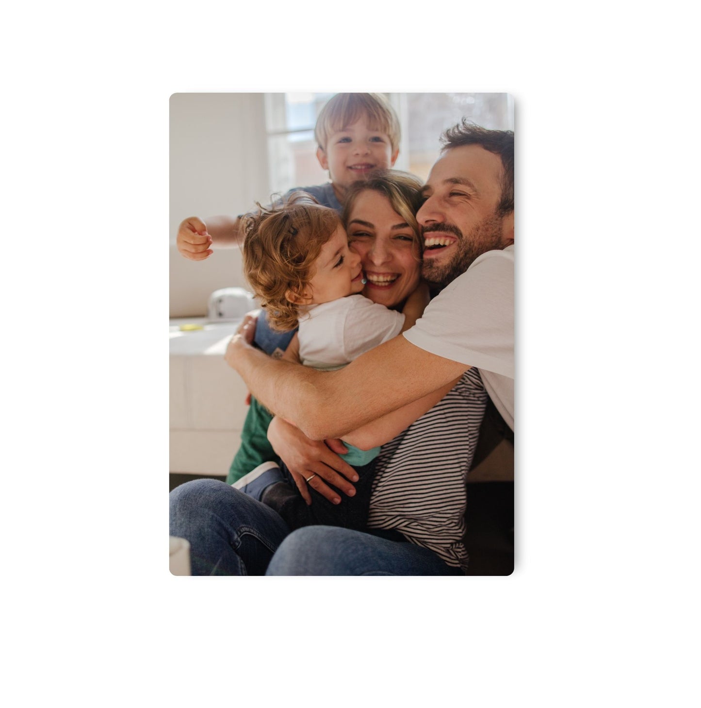 Hochglanz-Metallposter zum Selbstgestalten – kein Bohren dank Magnetmontage