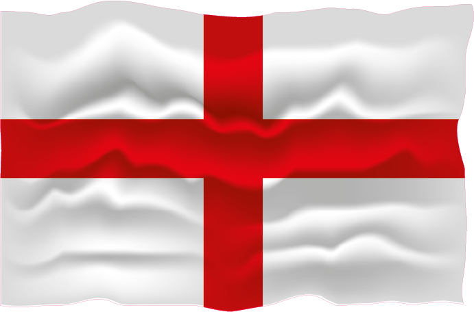2X Autoflaggen England