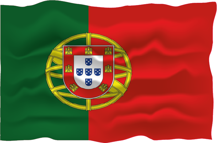 2X Autoflaggen Portugal