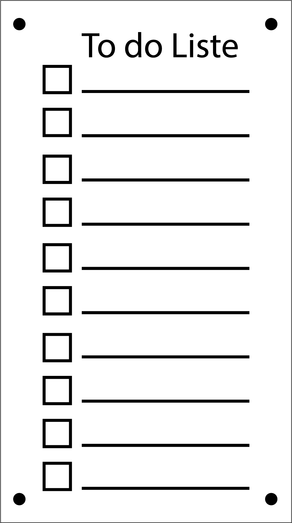 To-do liste