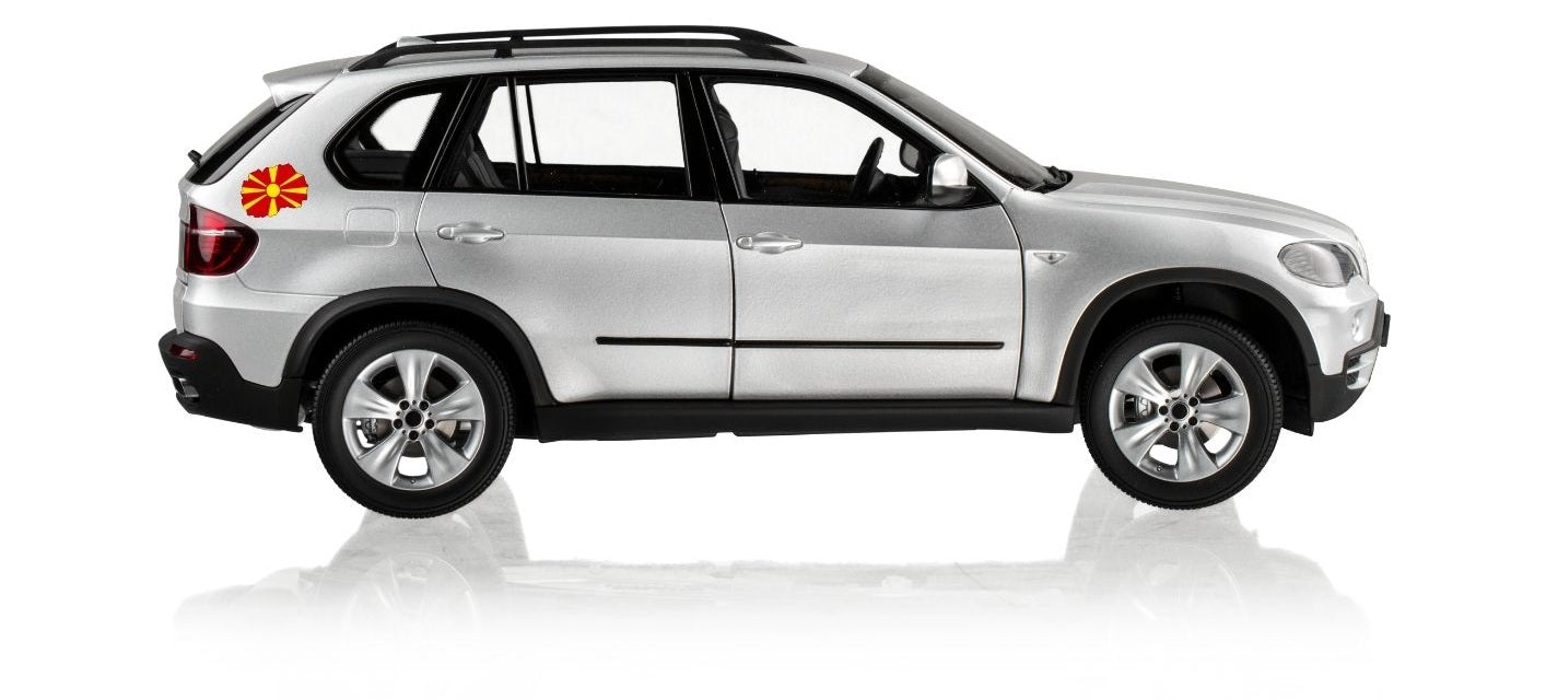 Mazedonien Autoaufkleber – Stolz in Rot und Gelb