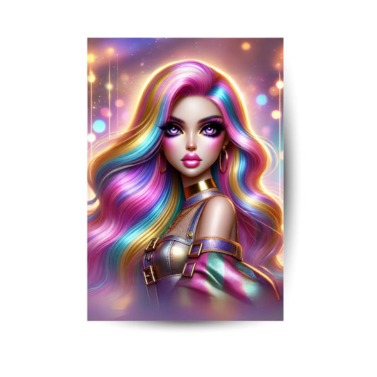 Faszinierende Glamour Diva