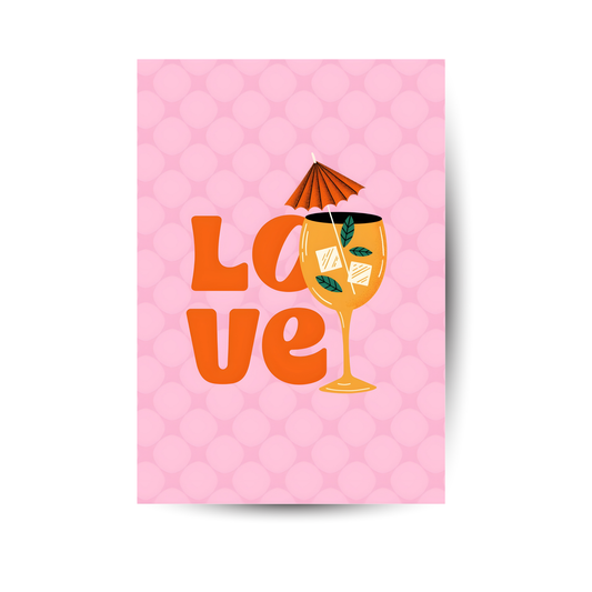 LOVE on the Rocks – Sommerprint mit Geschmack