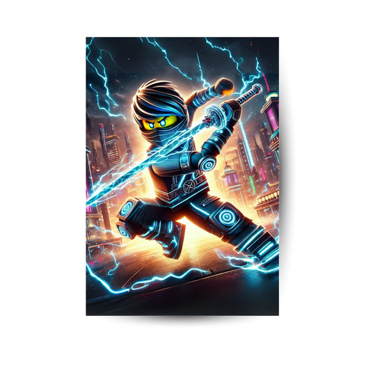 Cyber-Ninja Blitzschlag
