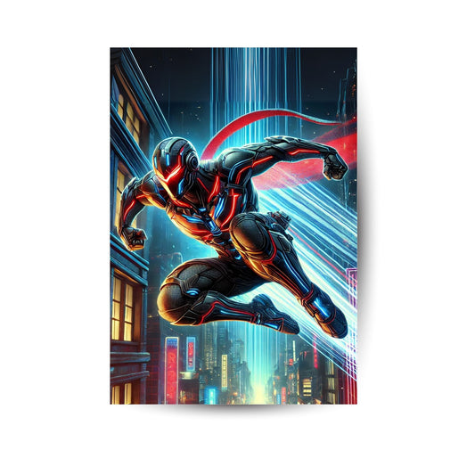 Neon-Shadow Vigilante