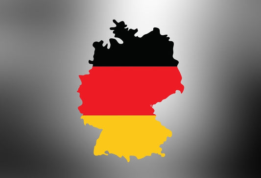 Deutschland Autoaufkleber – Stolz in Schwarz-Rot-Gold