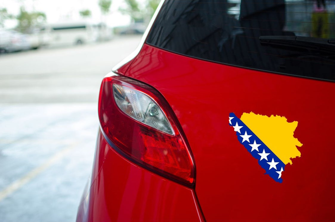 Bosnien Autoaufkleber – Stolz & Herkunft zeigen