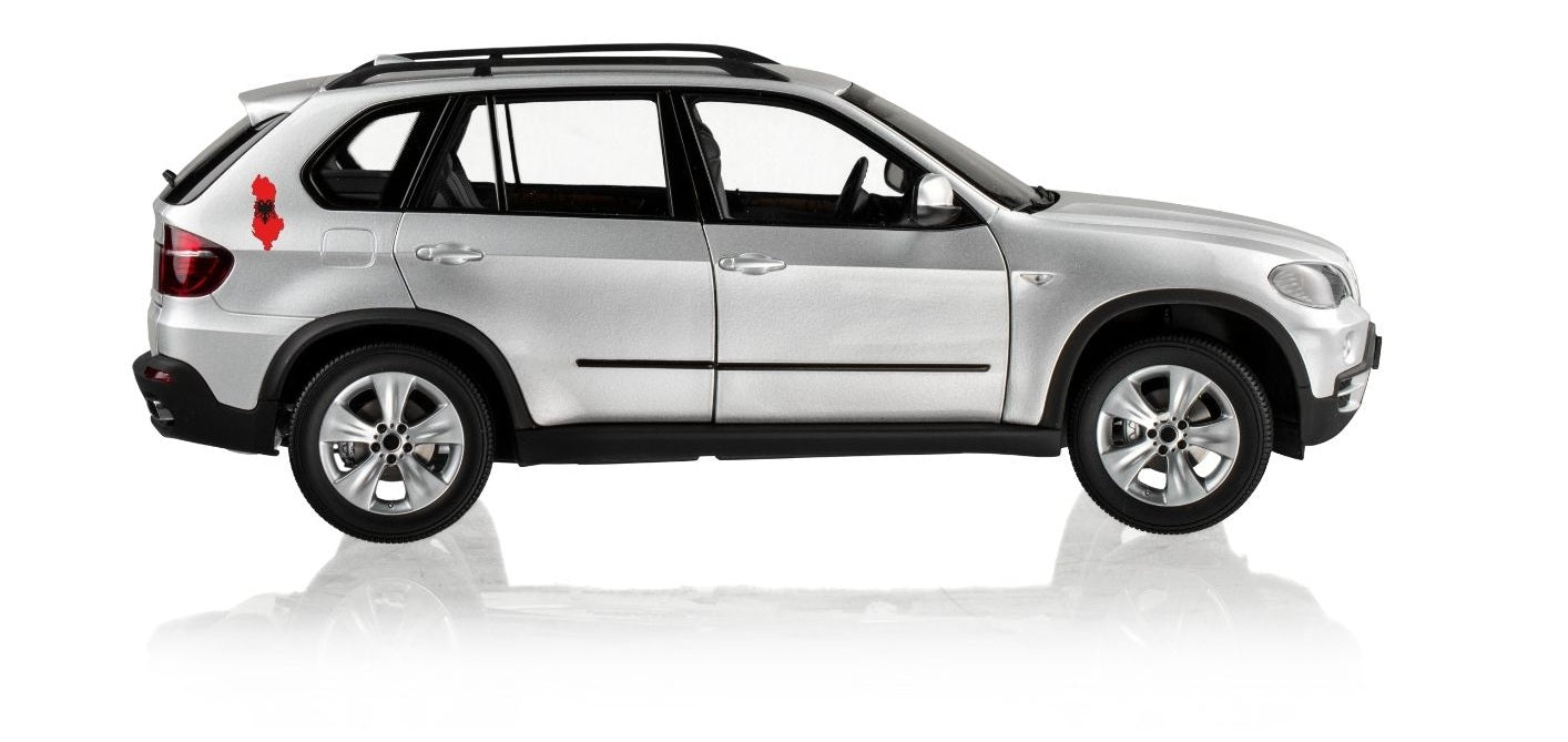 Autoaufkleber Albanien – Doppeladler Flagge