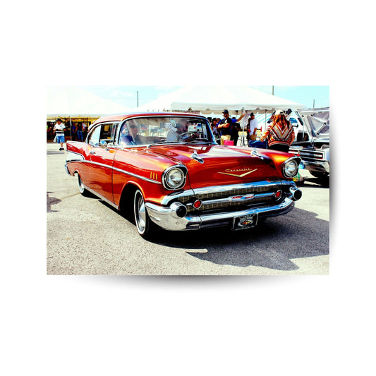 Roter Oldtimer