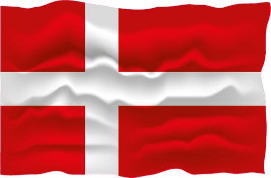 2X Autoflaggen Dänemark