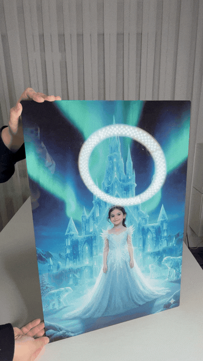 Kinder Masterpiece gestochen scharfes Metallposter