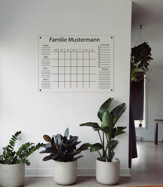 Familienkalender 4 Personen