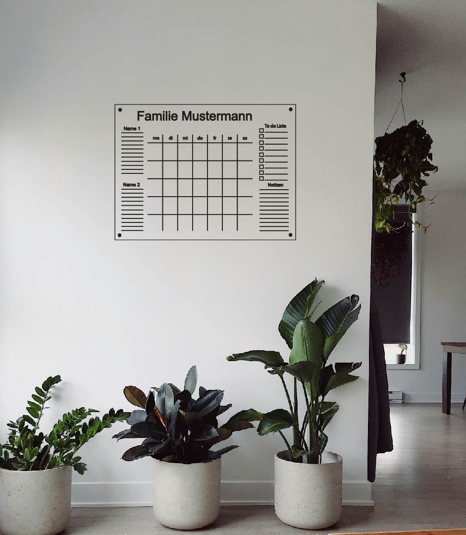 Familienkalender 2 Personen
