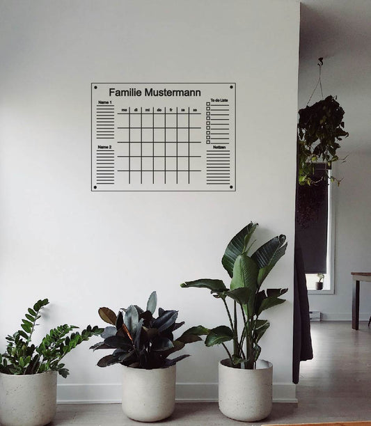 Familienkalender 2 Personen