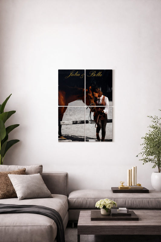 A4 4-Panel Masterpiece (1 Motiv → 4-teilig) – 3+1 Gratis