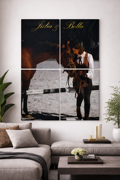 A2 4-Panel Masterpiece (1 Motiv → 4-teilig) – 3+1 Gratis