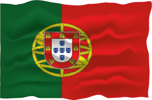 2X Autoflaggen Portugal