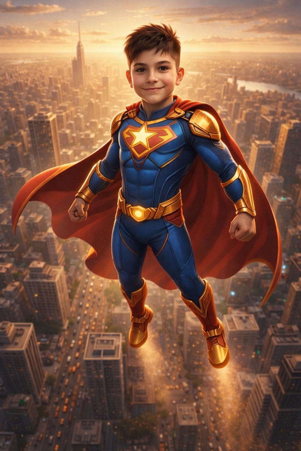 Kinder Masterpiece gestochen scharfes Metallposter