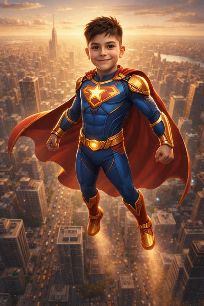 Kinder Masterpiece gestochen scharfes Metallposter