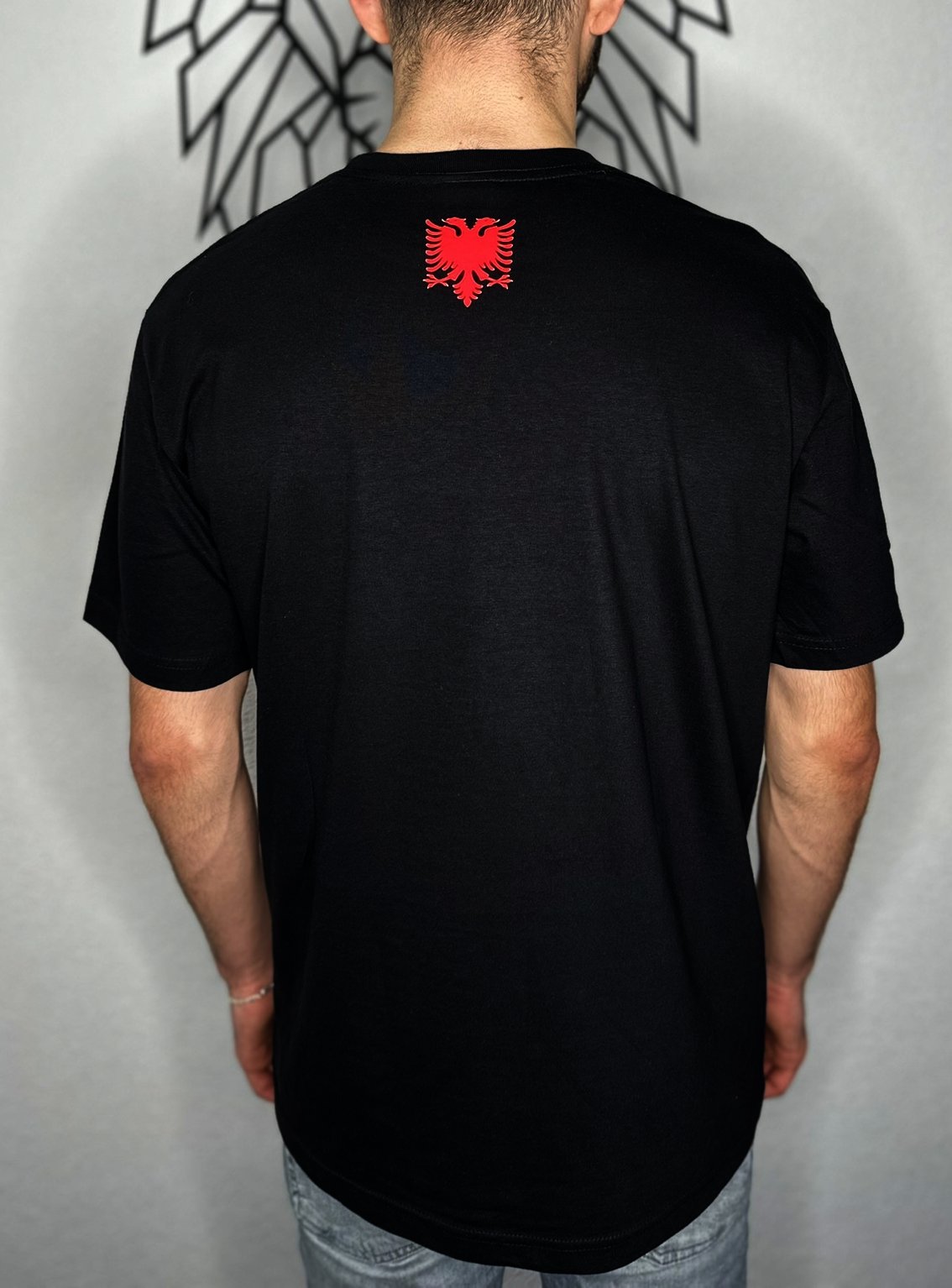  T-Shirt Albanien mit auffälligem Adler-Design – perfekt für Albanien-Fans und Geschenkideen